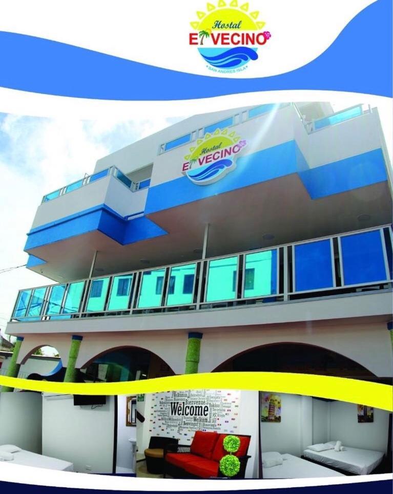 Hostal El Vecino San Andrés Εξωτερικό φωτογραφία